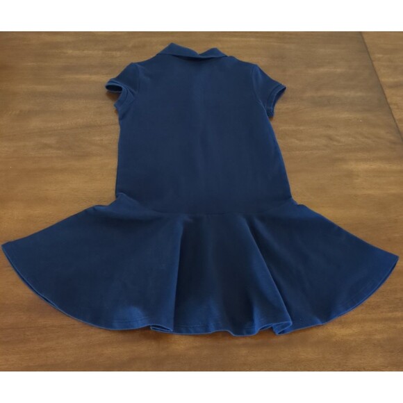 Ralph Lauren Girls Stretch Mesh Polo Dress 6 - Picture 6 of 6